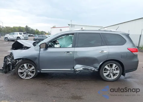 2016 Nissan Pathfinder Platinum из США, поврежденный, VIN 5N1AR2MN9GC622631